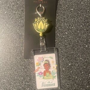 Bioworld Clear ID Holder with Yellow Clip